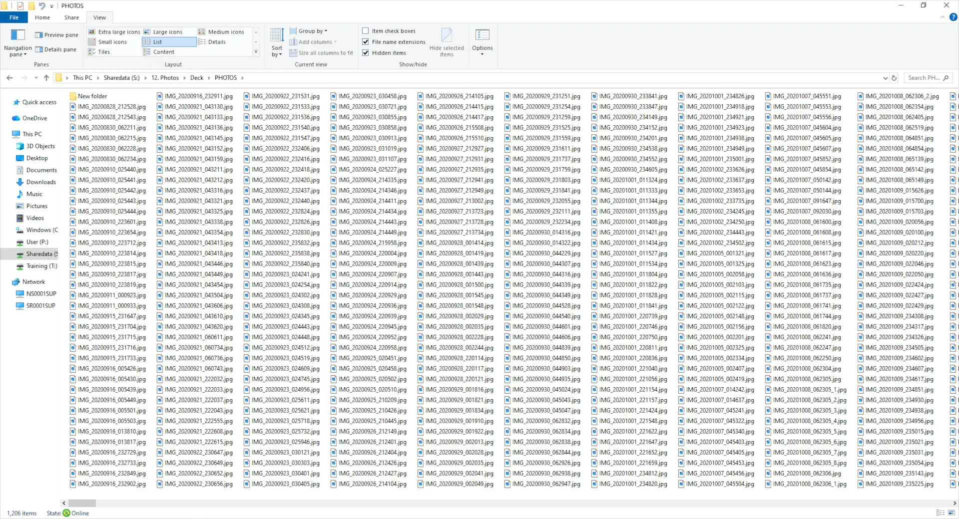 1,206 photos named IMG_2020…  — untraceable